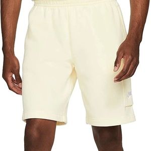 Nike Sportswear Club Men's Cargo Shorts color- (Coconut Milk), XX-Large
